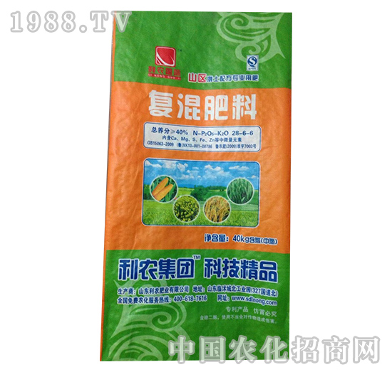 復(fù)混肥料28-6-6-益生源